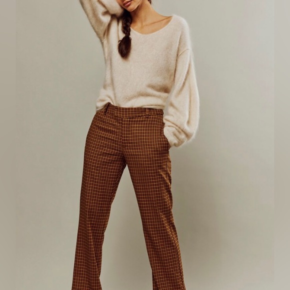 ✨FreePeople Jana Flare Trousers sz 10 NWT - Picture 2 of 4